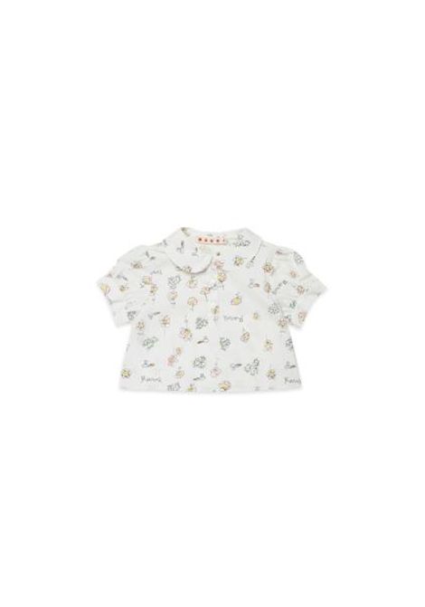 Camicia a fiori MARNI KIDS | M01725 M00WI0M100